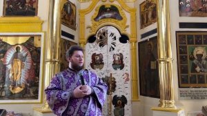 22.03.26 Неделя 4-я Великого поста. Проповедь диакона Даниила Бойко