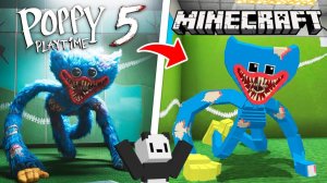 Я ПОВТОРИЛ ВСЕ СЦЕНЫ из Поппи Плейтайм в МАЙНКРАФТ - Poppy Playtime Minecraft