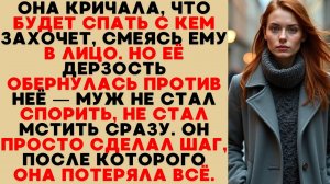 Она бросала вызов, смеясь ему в лицо, но один его шаг лишил её всего.