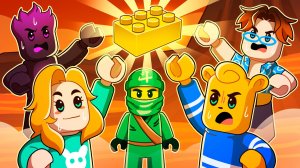 🤬 ОЧЕНЬ КРИЧИМ и ССОРИМСЯ из-за ЗОЛОТОГО КУБИКА | LEGO Party!