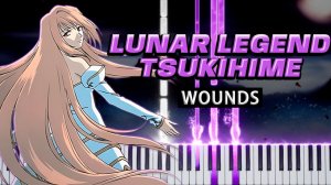 Wounds (Повесть о лунной принцессе) 【 КАВЕР НА ПИАНИНО 】