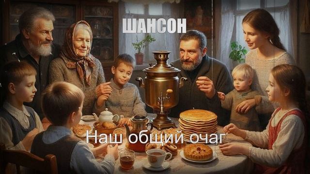 ШАНСОН|Наш Общий Очаг|песня о гармониии семейных ценностей