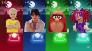 Тайлс Хоп: К-Поп Охотники на Демонов против Энгри Бердс, Влада и Ники и Удивительного Цирка