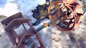 Новые грунтозацепы на мотоблок нева Лайф видео