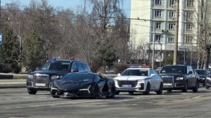 🔴В Москве заметили суперкар «Lamborghini Revuelto» стоимостью 70-140 млн рублей🔴