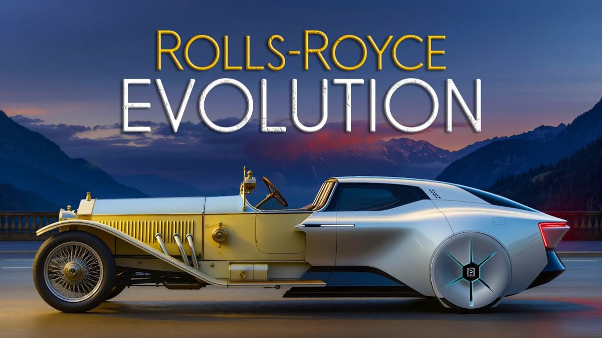 Rolls Royce Car 1904-2032 История трансформации Легенд Автомира #Technoyarus