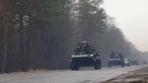 Колонна Воздушно-Десантных Войск покидает Киевскую область Апрель 2022🫡