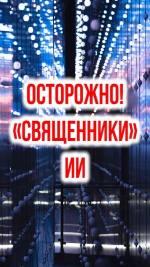 Осторожно, лже-священники ИИ!