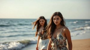 Девушки в дороге