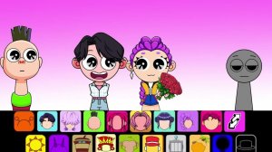 ХАМУД ХАБИБИ ПРОТИВ K-Pop Охотников на демонов и HUNTR/X Версия Sprunki