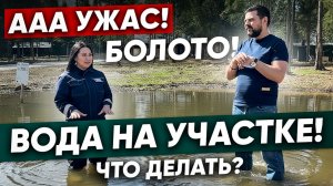 ВОДА на участке? Что делать? Ответ ландшафтного архитектора