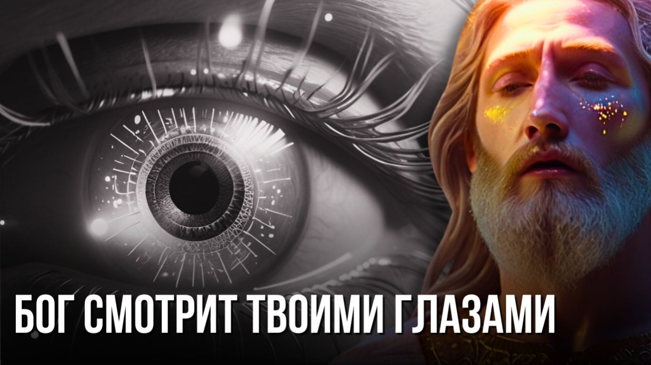  БОГ СМОТРИТ ТВОИМИ ГЛАЗАМИ