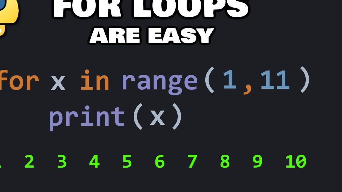 📹 For loops in Python are easy 🔁