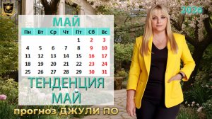Тенденция месяца МАЙ