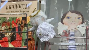 Сувенирная лавка в трапезной палате Введенского храма Кирилло-Белозерского монастыря Вологодская обл