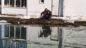 поимка форели на блесну