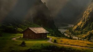 As the light fades, calmness drifts in.