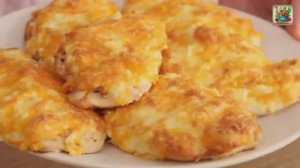 Ищете что-то новенькое? Попробуйте этот куриный шницель с сыром, приготовленный из куриной грудки!