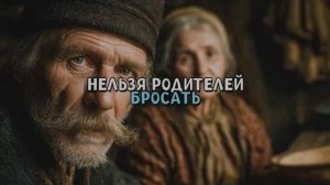 НЕЛЬЗЯ РОДИТЕЛЕЙ БРОСАТЬ