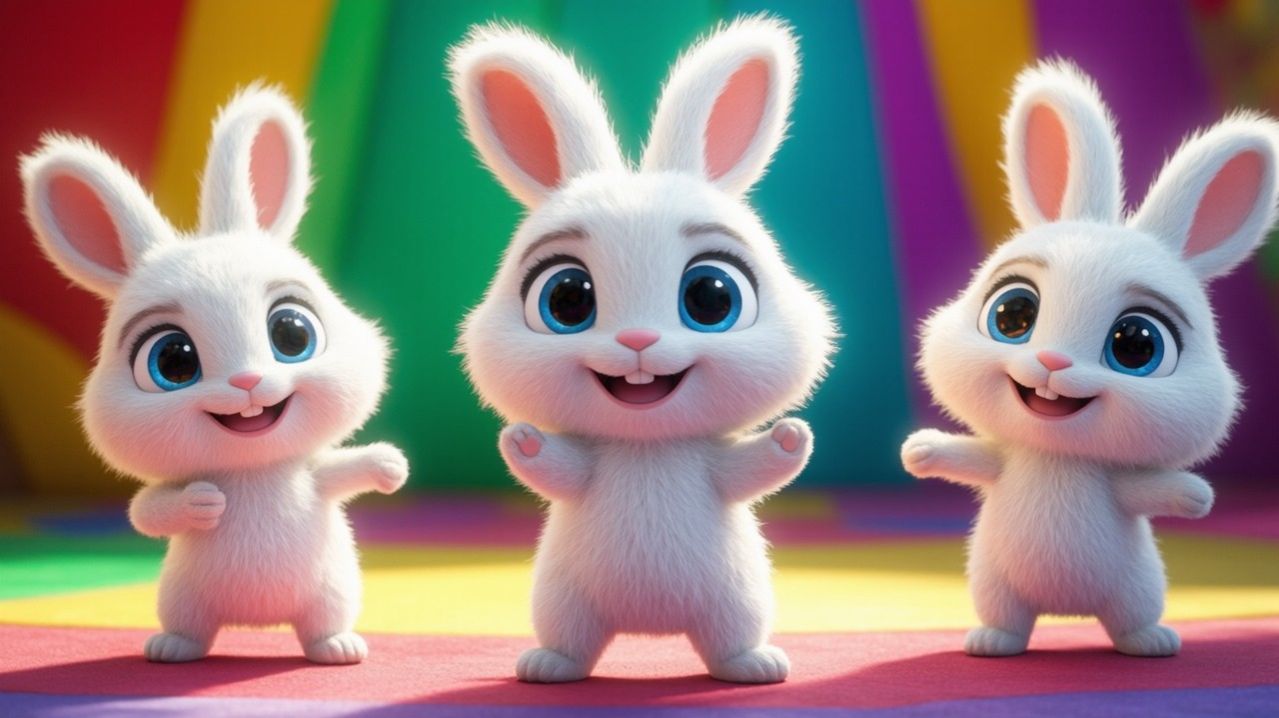 🐰😻 Милые танцующие кролики и кошки - Самая смешная анимационная подборка!