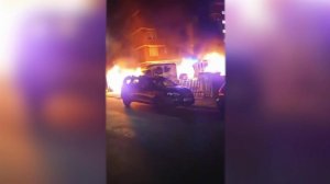 В Лондоне подожгли автомобили скорой помощи, принадлежащих еврейской общине.