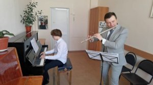 Собольков Андрей 8 кл Э. Григ. Листок из альбома А. Жилин. Вальс ля бемоль мажор