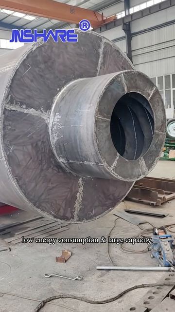 Высокоэффективная трехслойная сушилка для установки по производству биомассы в виде гранул