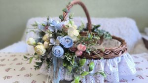 Украшаю пасхальную корзину!