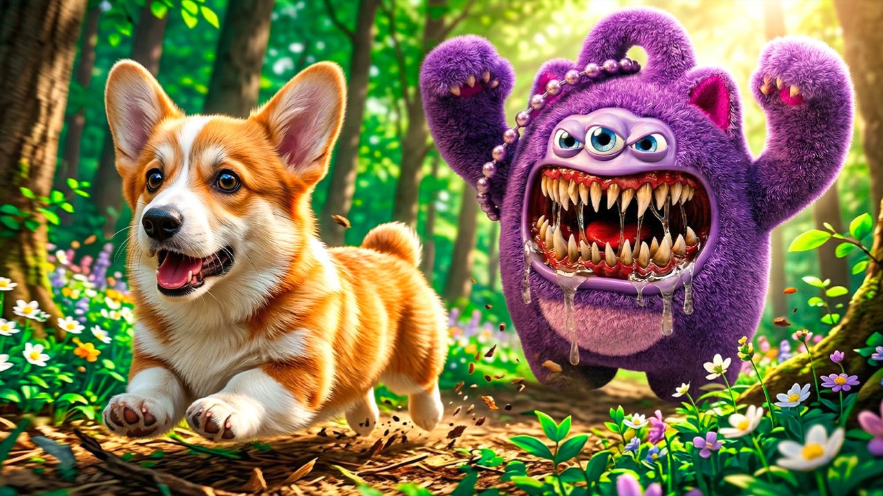 МОНСТРИКСЫ из МАГНИТА ОЖИЛИ!! ТИКАЕМ!! Корги Пряник Говорящая собака