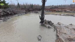 Строительство, дренажные работы  на лесной дороге