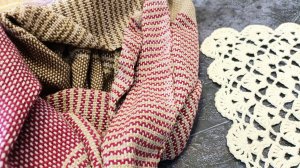 Мой первый тканый шарф 😊 Ошибки и выводы.