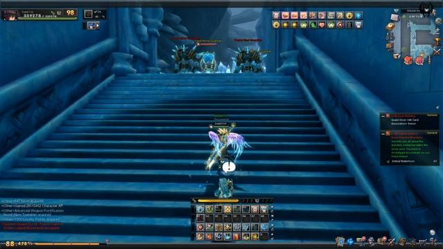 Aura Kingdom inst raid walkthrough №26 Glacial Ice Cavern
