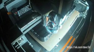 Таймлапс печати на 3Д-принтере Prusa Core One