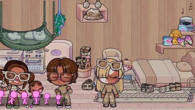 сходка с Eva Mix Surprise в аватар ворлд❤️🧡💛💚💙💜