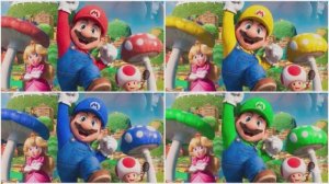 Супер Марио: Тайлс Хоп — Все Цвета под Танцевальную Музыку