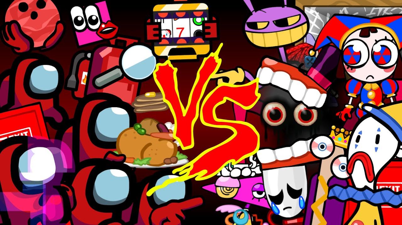 Амонгус ПРОТИВ ВСЕХ Персонажей Цифрового Цирка