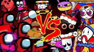 Амонгус ПРОТИВ ВСЕХ Персонажей Цифрового Цирка