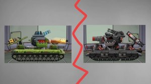 КВ-6 Грин против КВ-6 Блэка в Танк арена стил батл