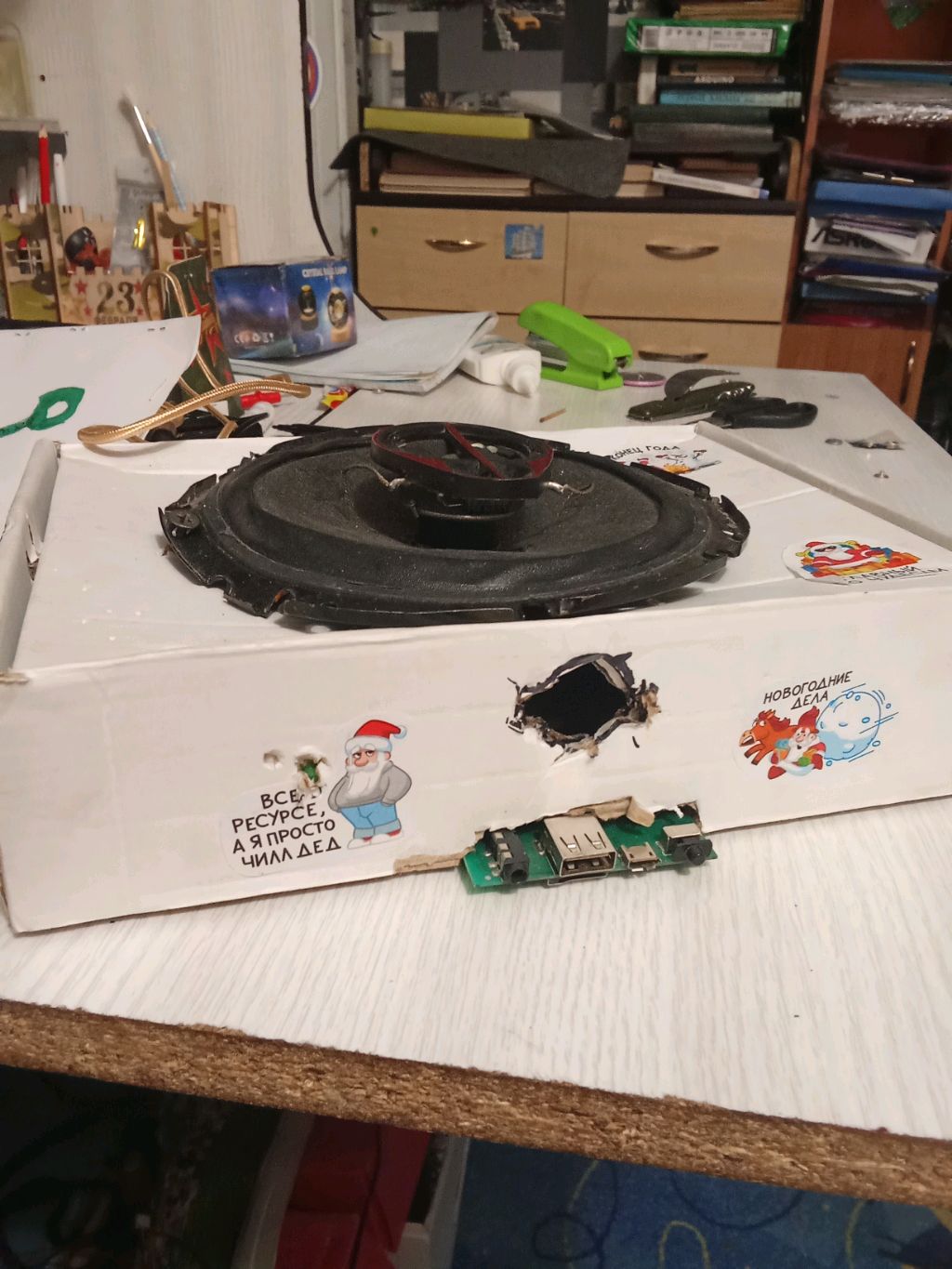 как собрать мощную колонку