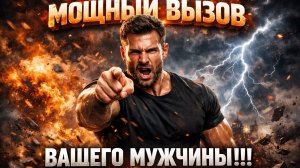 МОЩНЫЙ ВЫЗОВ ВАШЕГО МУЖЧИНЫ!!!