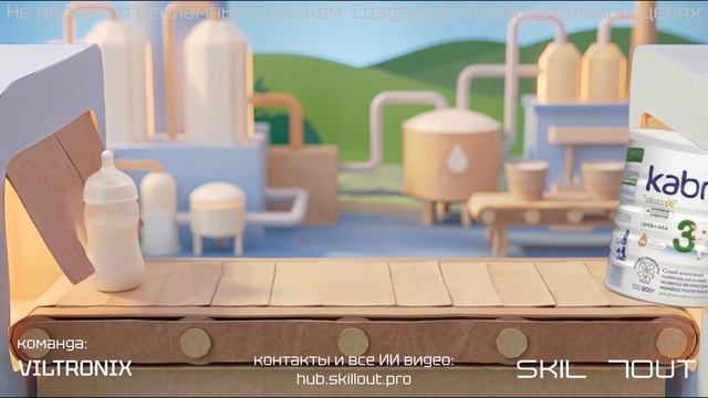 Kabrita [Virtonix] ИИ реклама соревнования SKILLOUT