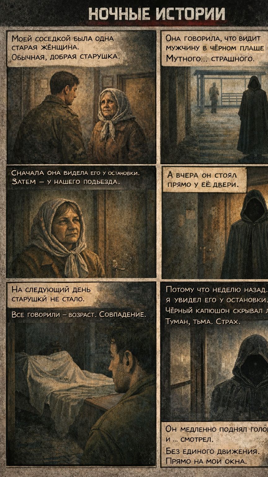 🕶️ Он стоял у её двери #мистика #аудиорассказ #хоррор #страшныеистории