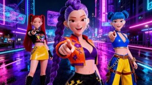 Хантрикс и Саджа бойз от теней к славе. Охотники на демонов.