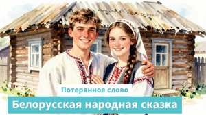 Потерянное слово. Белорусская народная сказка. Аудиосказки