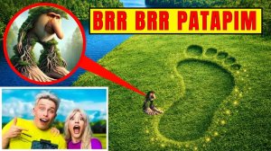 Мой дрон снял НАСТОЯЩЕГО BRR BRR PATAPIM и LIRILI LARILA в реальной жизни!