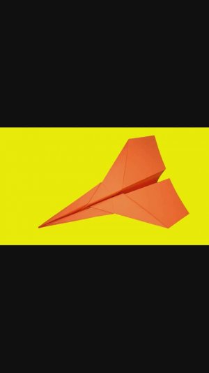 Как сделать крутецкий самолетик из юумаги за пару минут