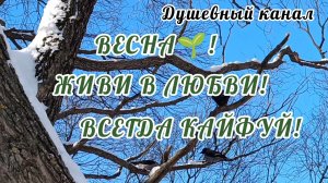 ВЕСНА! ЖИВИ В ЛЮБВИ! ВСЕГДА КАЙФУЙ!