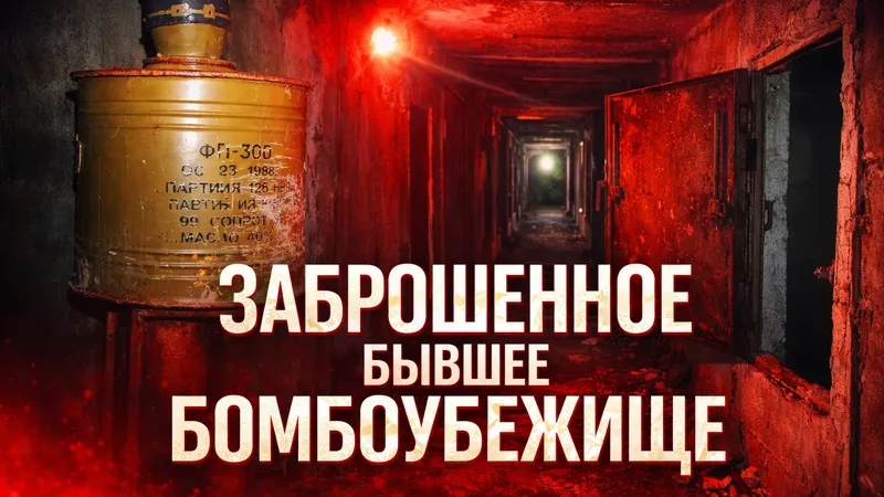 Заброшенное бывшее бомбоубежище