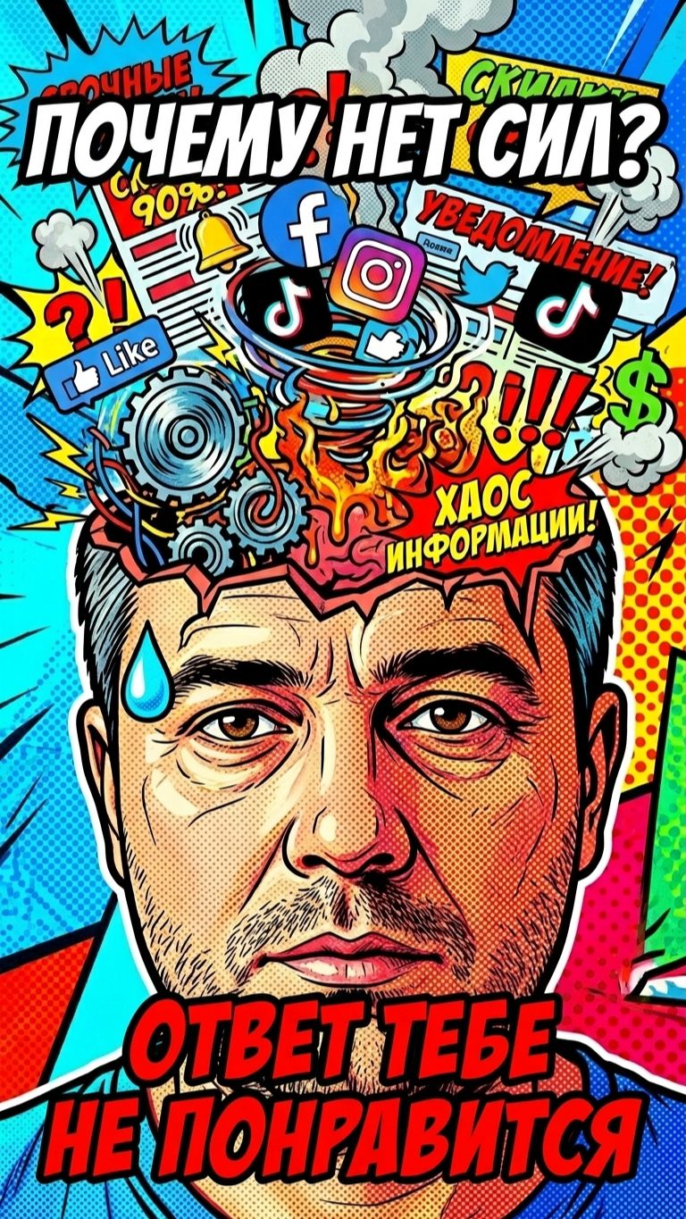 Ты отдыхал. Но стало хуже. #здоровье #усталость #энергия