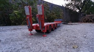 трал 1/14 для грузовика Тамия. металл.